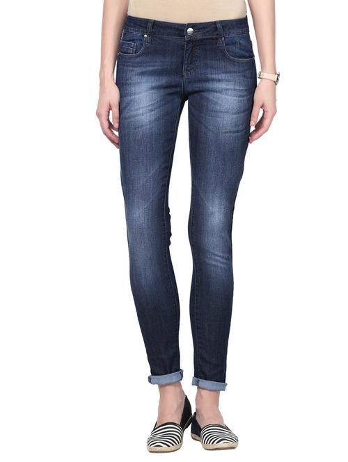 blue skinny fit denim jean - 13922546 - Very Small Image - 1