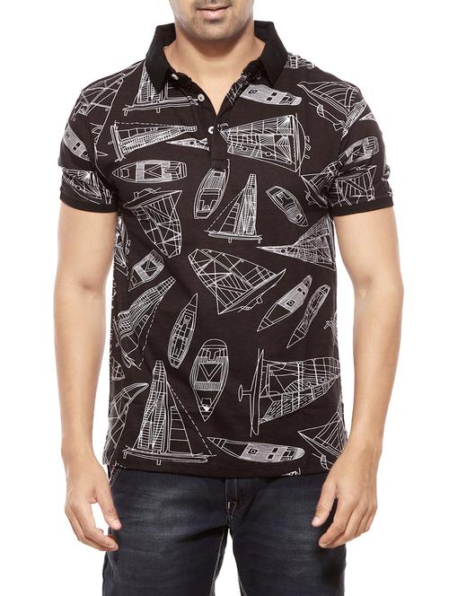 Monochrome black cotton t-shirt - 13939500 - Very Small Image - 1