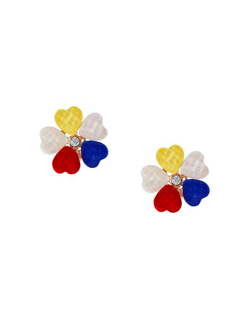 multi colored studs earrings - 13940341 - Very Small Image - 1