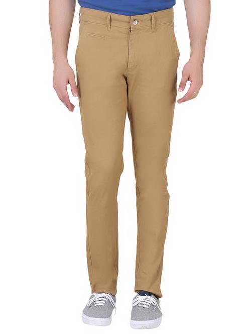 beige cotton chinos casual trouser - 13973887 - Very Small Image - 1