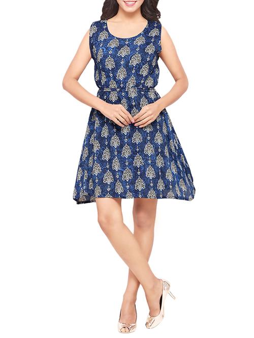 women's self design dress - 13997238 - Standard Image - 0
