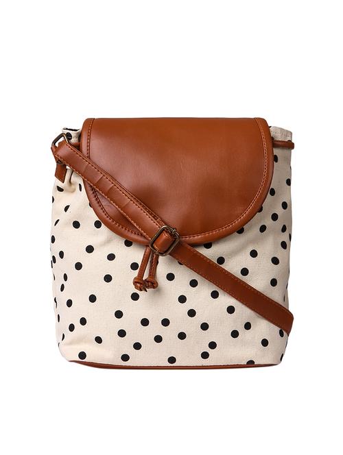 white canvas sling bag - 14008071 - Very Small Image - 1
