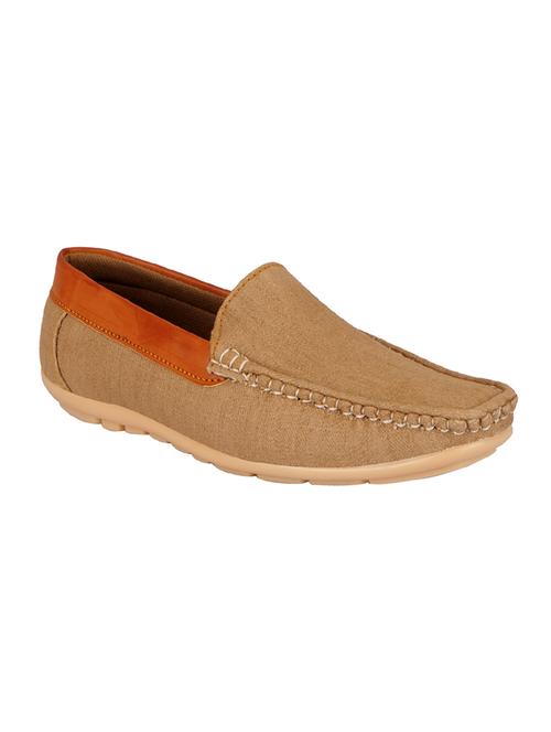 beige canvas slip on loafer - 14042216 - Very Small Image - 1