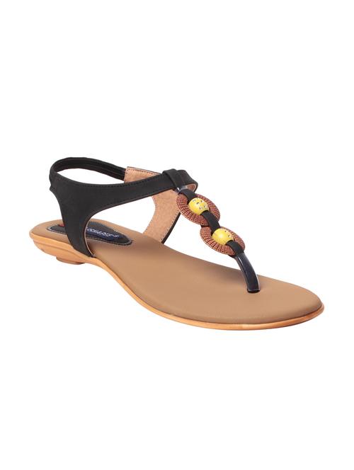 black t-strap sandal - 14048415 - Very Small Image - 1