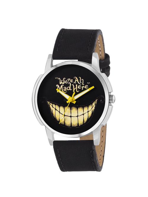 round dial analog watch(tmgxblk777) - 14095193 - Very Small Image - 1