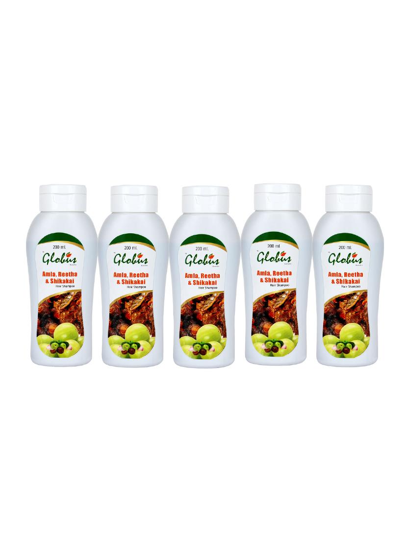 globus amla, reetha and shikakai shampoo - 14101518 - Zoom Image - 0