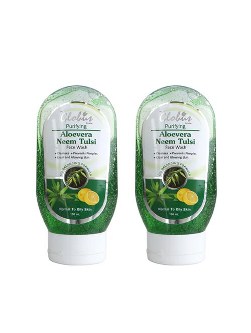 globus aloe vera neem tulsi face wash  - 14101997 -  Standard Image - 0