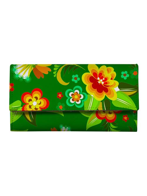 green  canvas regular clutch - 14106560 - Very Small Image - 1