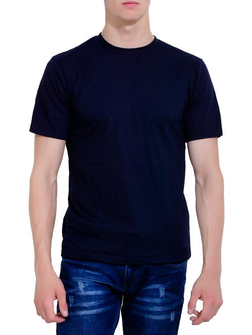 blue cotton t-shirt - 14127251 - Very Small Image - 1