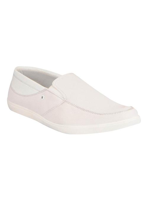 white canvas casual slipon - 14127851 - Very Small Image - 1