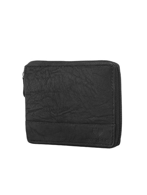 black leatherette wallet - 14135782 - Very Small Image - 1
