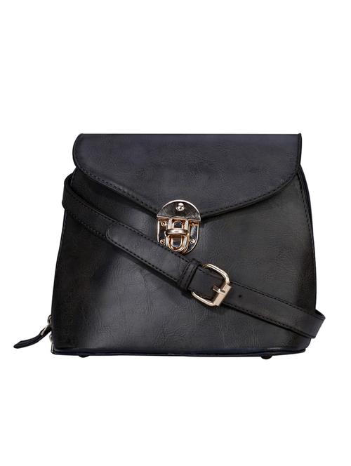 brown leatherette  regular sling bag - 14143230 - Very Small Image - 1