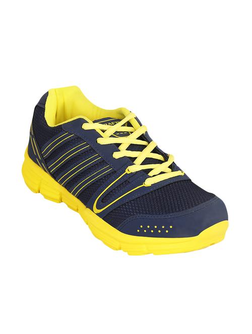 navy mesh lace up sport shoe - 14146345 - Very Small Image - 1