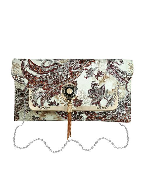 multi colored leatherette regular clutch - 14161718 - Very Small Image - 1