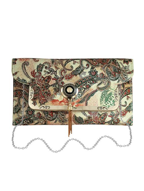 multi colored leatherette regular clutch - 14161719 - Very Small Image - 1
