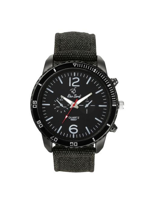 rico sordi round dial leatherette strap men's watch(l143) - 14167358 - Very Small Image - 1