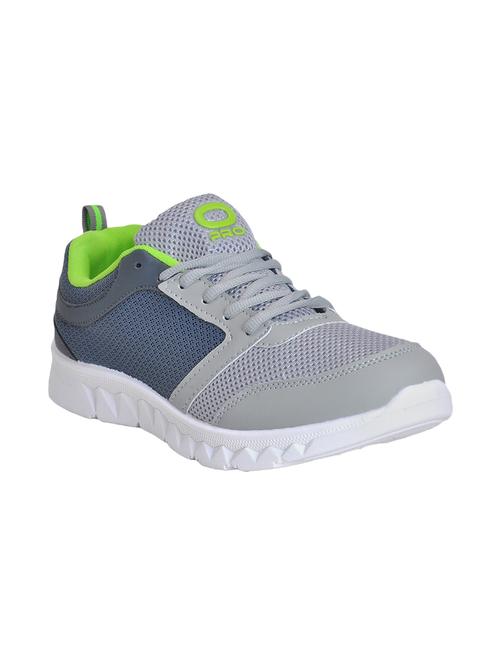 grey Mesh lace up sport shoe - 14167852 - Very Small Image - 1