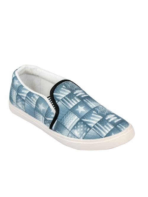 blue canvas casual slipon - 14174432 - Very Small Image - 1