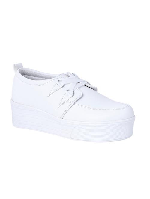 white resin plimsolls sneakers - 14174441 - Very Small Image - 1