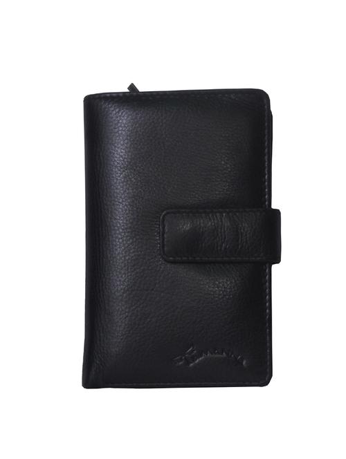 black leather regular clutch - 14178116 - Very Small Image - 1