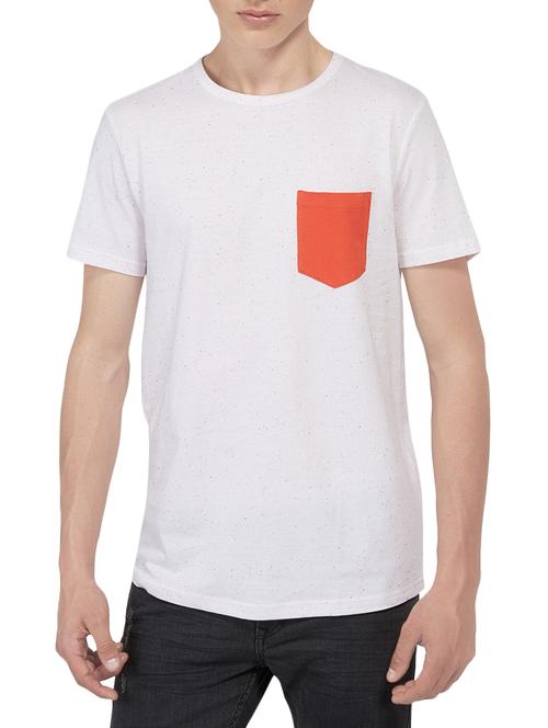 white cotton t-shirt - 14180311 - Very Small Image - 1