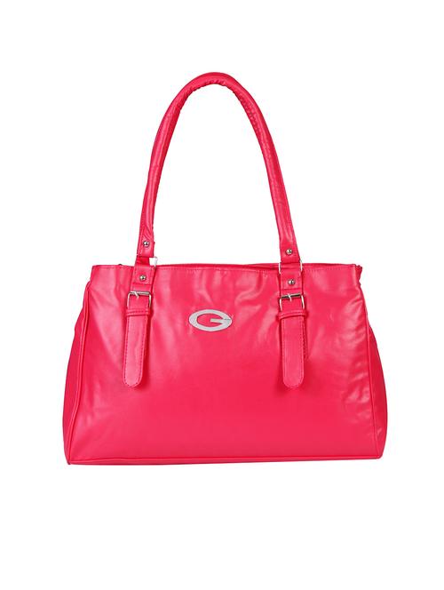 pink cotton regular handbag - 14206412 - Very Small Image - 1