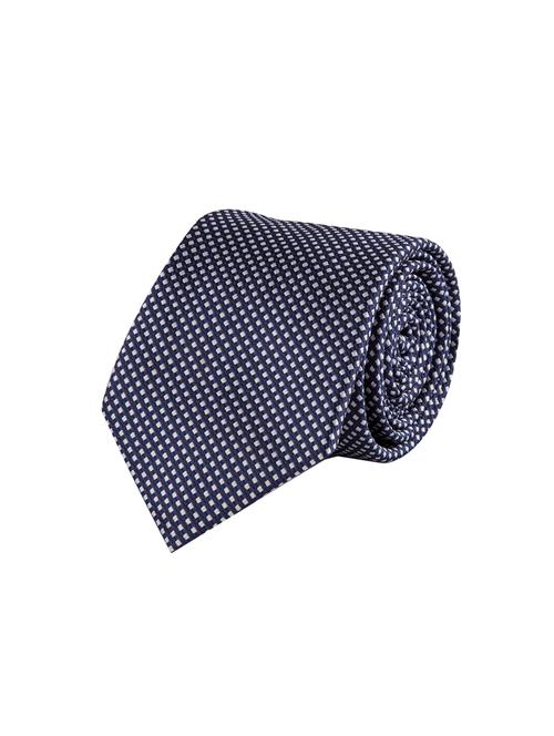 dark blue polyester tie - 14207002 - Very Small Image - 1