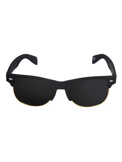 walrus levi black color men semi-rimless sunglass - ws-levi-iii-020602 - 14207172 - Very Small Image - 1