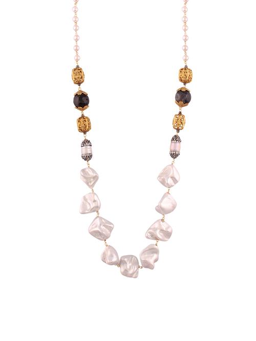 multi colored brass long necklace - 14208763 - Very Small Image - 1