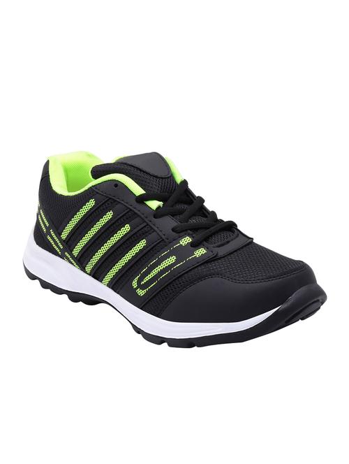 black Mesh lace up sport shoe - 14209364 - Very Small Image - 1