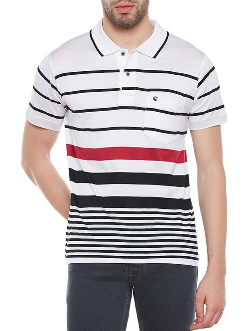 white cotton t-shirt - 14215459 - Very Small Image - 1