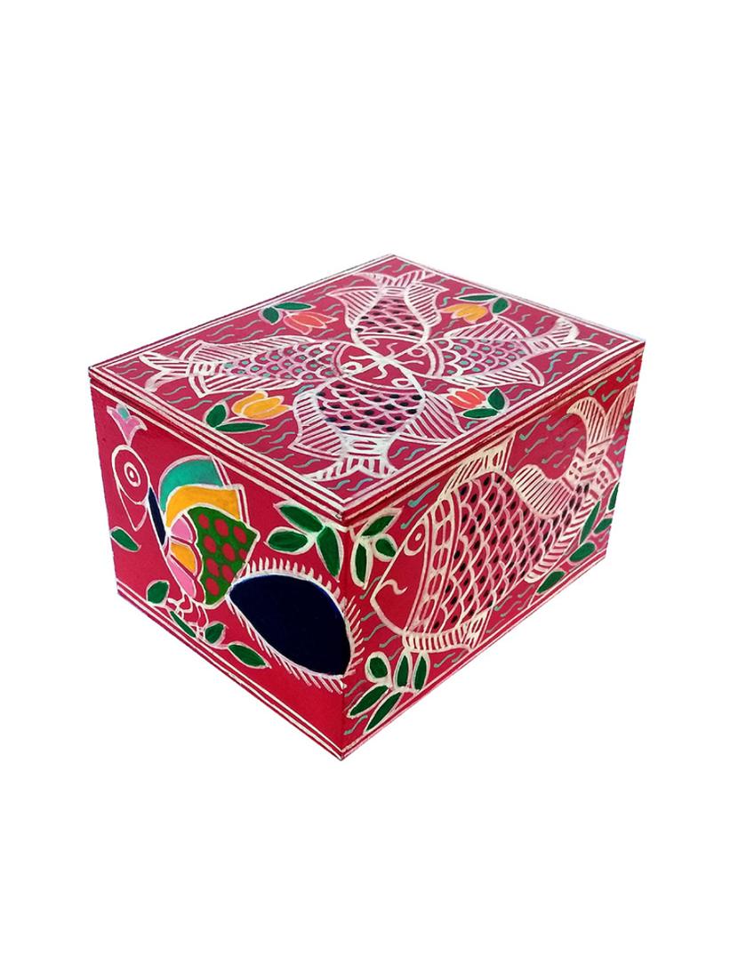 decorative wooden box - 14215482 - Standard Image - 3