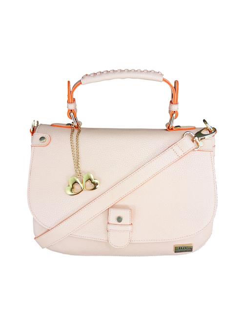 pink  leatherette  regular sling bag - 14220537 - Very Small Image - 1