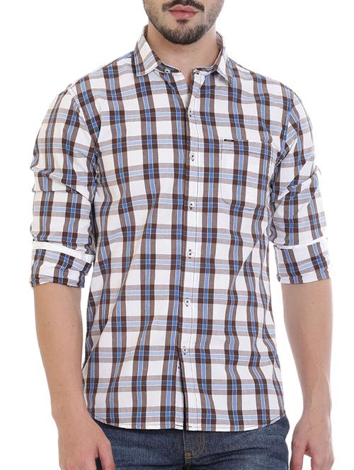 multi colored cotton casual shirt - 14220687 - Very Small Image - 1