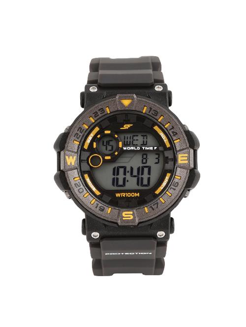 sonata digital black dial men's watch-77061pp02 - 14220858 - Very Small Image - 1