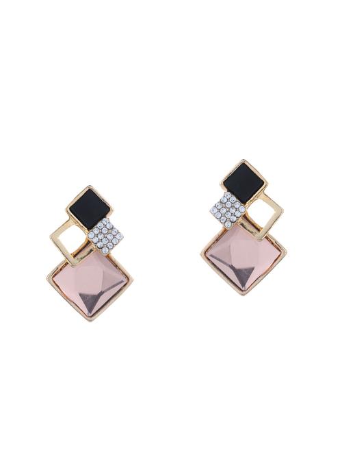 multi colored brass drop earring - 14221768 - Very Small Image - 1