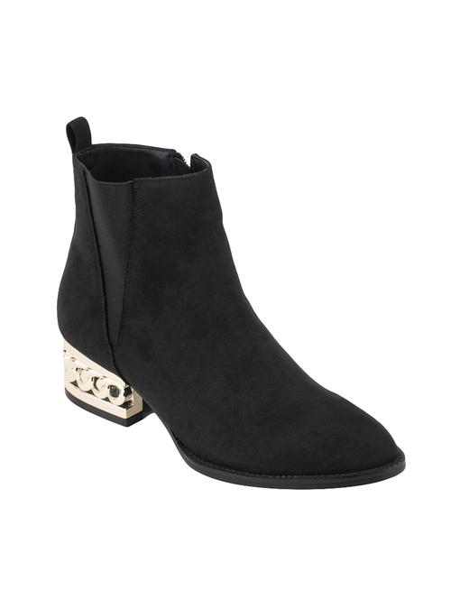 black suede ankle boot - 14227316 - Very Small Image - 1