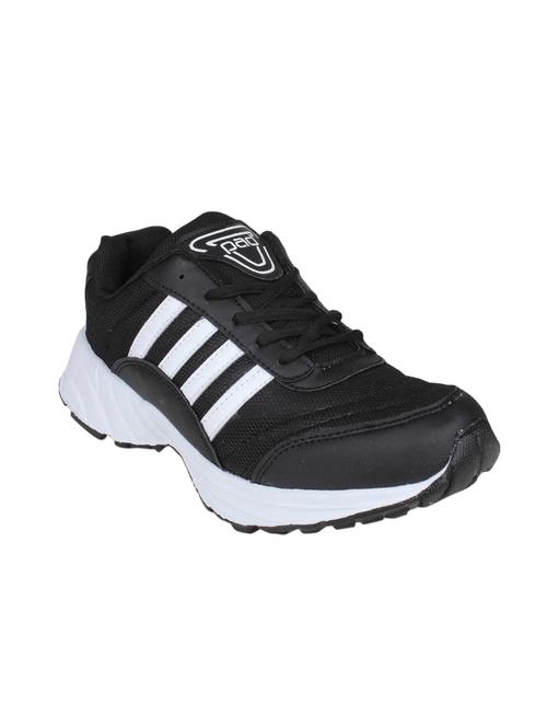 black mesh lace up sport shoe - 14233965 - Very Small Image - 1