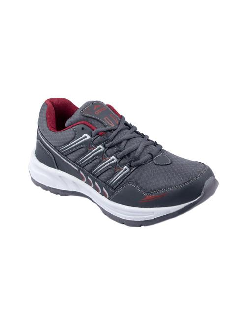 grey mesh lace up sport shoe - 14236198 - Very Small Image - 1