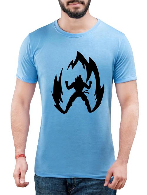 blue cotton t-shirt - 14241271 - Very Small Image - 1