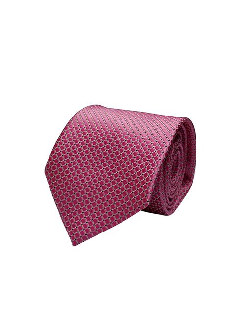 pink micro fiber tie - 14248009 - Very Small Image - 1