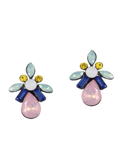multi colored studs earrings - 14248881 - Very Small Image - 1