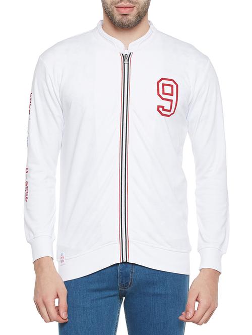 white polyester sweatshirt - 14249004 - Very Small Image - 1