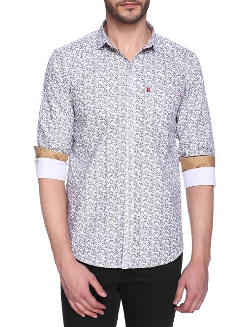 white cotton casual shirt - 14261089 - Very Small Image - 1