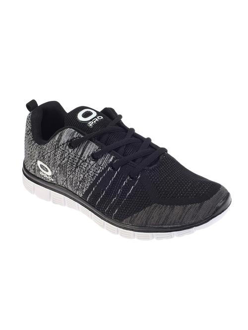 black Fabric lace up sport shoe - 14262773 - Very Small Image - 1