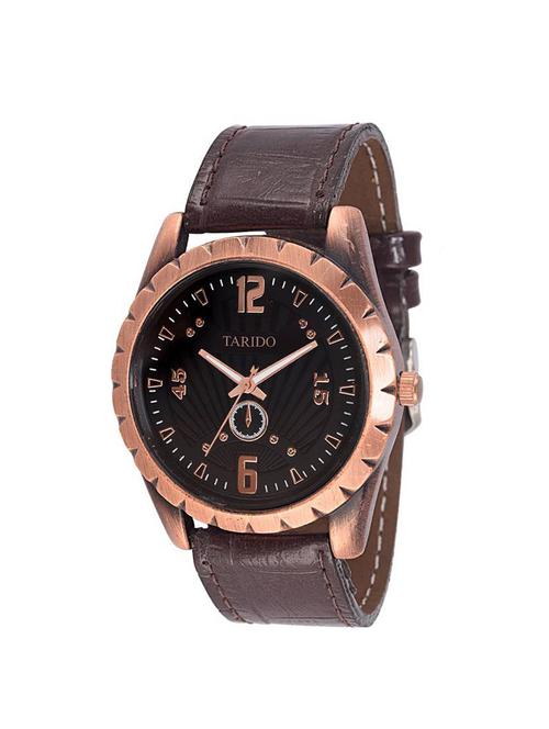 Tarido New Style Analog Black Dial Men Watch - 14264360 - Very Small Image - 1