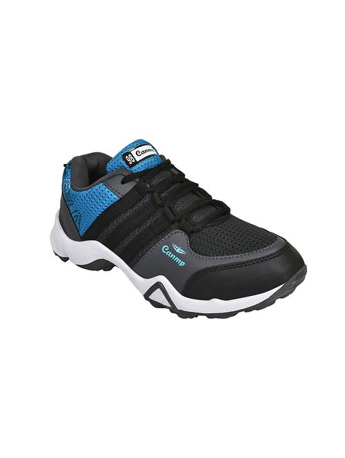 black Mesh lace up sport shoe - 14268487 - Very Small Image - 1