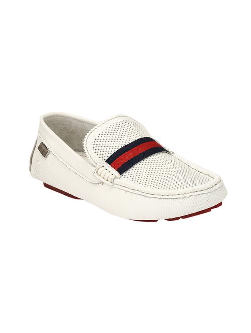 white leather slip on loafer - 14316661 - Very Small Image - 1