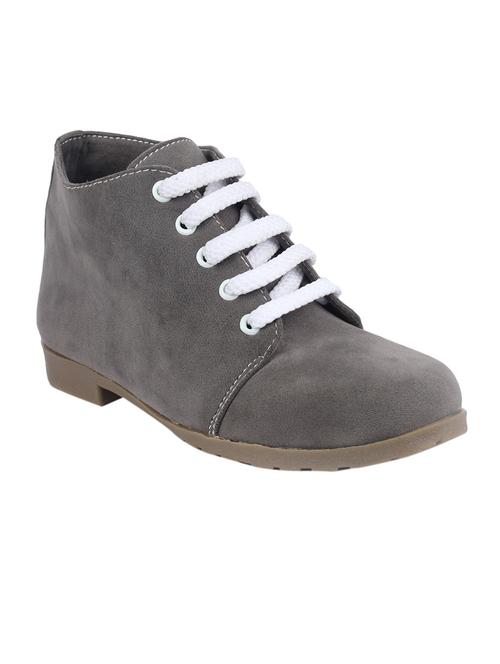 grey suede ankle  boot - 14320476 - Very Small Image - 1