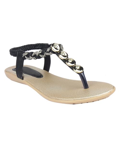 black back strap sandal - 14320815 - Very Small Image - 1